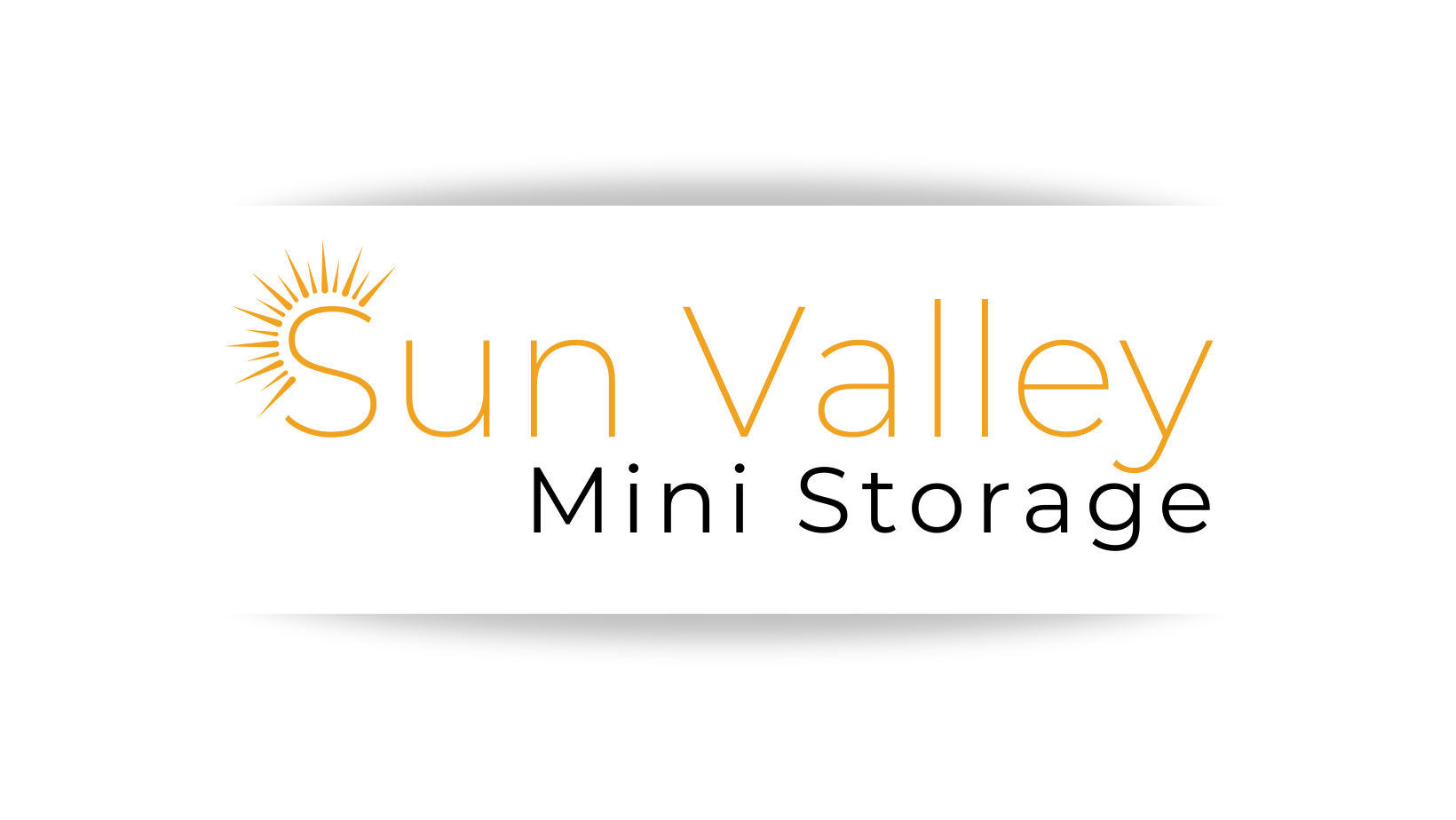 Sun Valley Mini Storage Square Logo